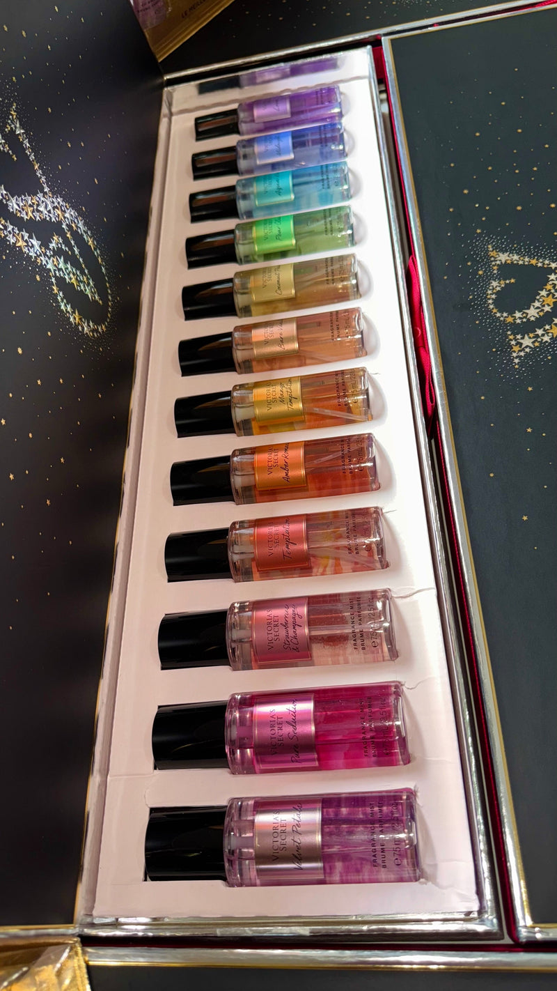 Kit Ultimate 12 Body Splash Victoria's Secret 75ML - Edição Limitada