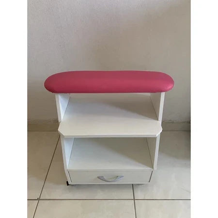 Carrinho Auxiliar Apoio Para Manicure Pedicure Spa Dos Pés