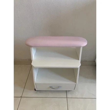 Carrinho Auxiliar Apoio Para Manicure Pedicure Spa Dos Pés