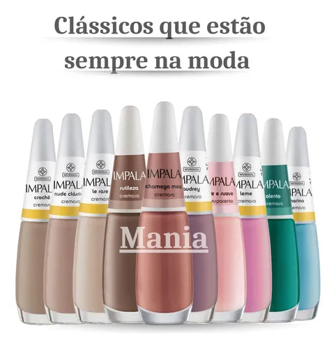 ATACADO -  Kits Esmaltes Impala CORES SORTIDAS.