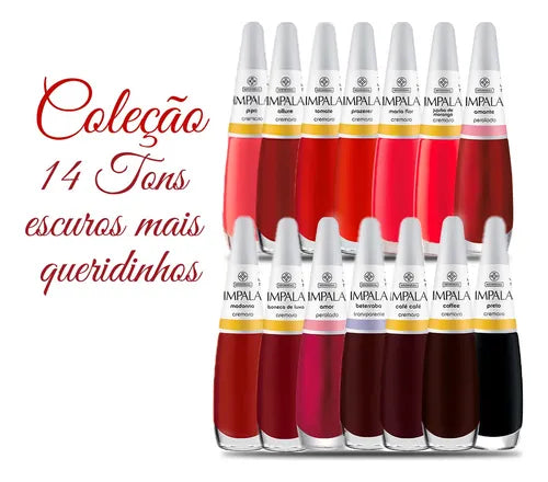 ATACADO -  Kits Esmaltes Impala CORES SORTIDAS.