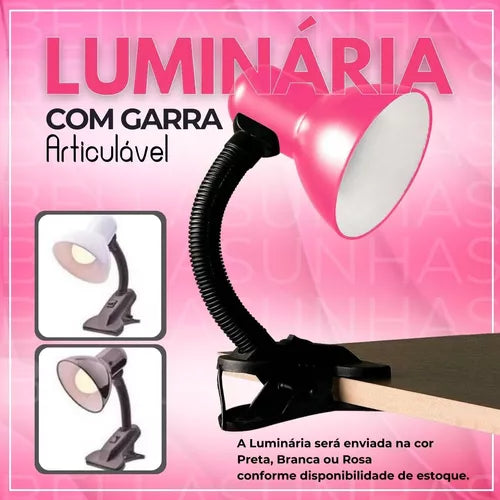 Kit Unhas Gel Manicure Profissional Luminária - Envio Imediato 📦