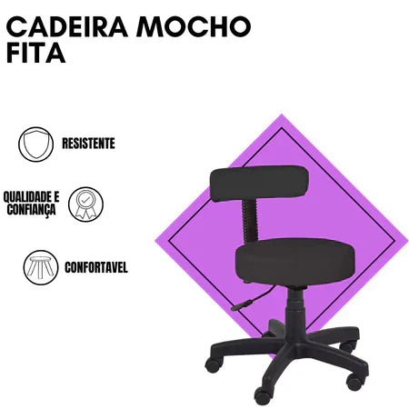 Cadeira Mocho para profissionais - Direto de Fábrica