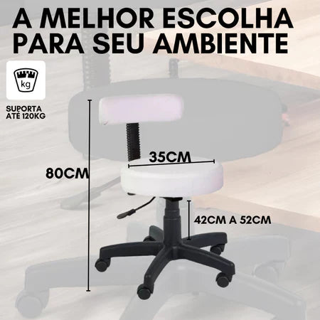 Cadeira Mocho para profissionais - Direto de Fábrica