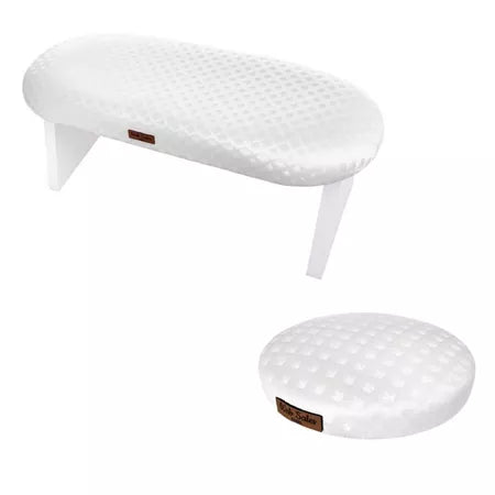 Apoio de Mão/Punho Para Manicure+Apoio de Cotovelo Confortável