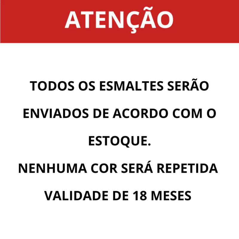Kit 50 Esmaltes Impala Atacado Diversas Cores