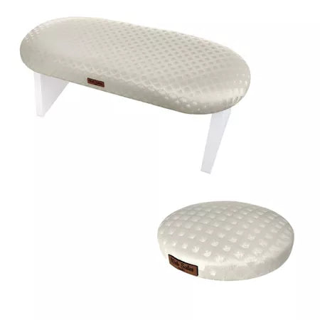 Apoio de Mão/Punho Para Manicure+Apoio de Cotovelo Confortável