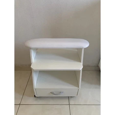 Carrinho Auxiliar Apoio Para Manicure Pedicure Spa Dos Pés
