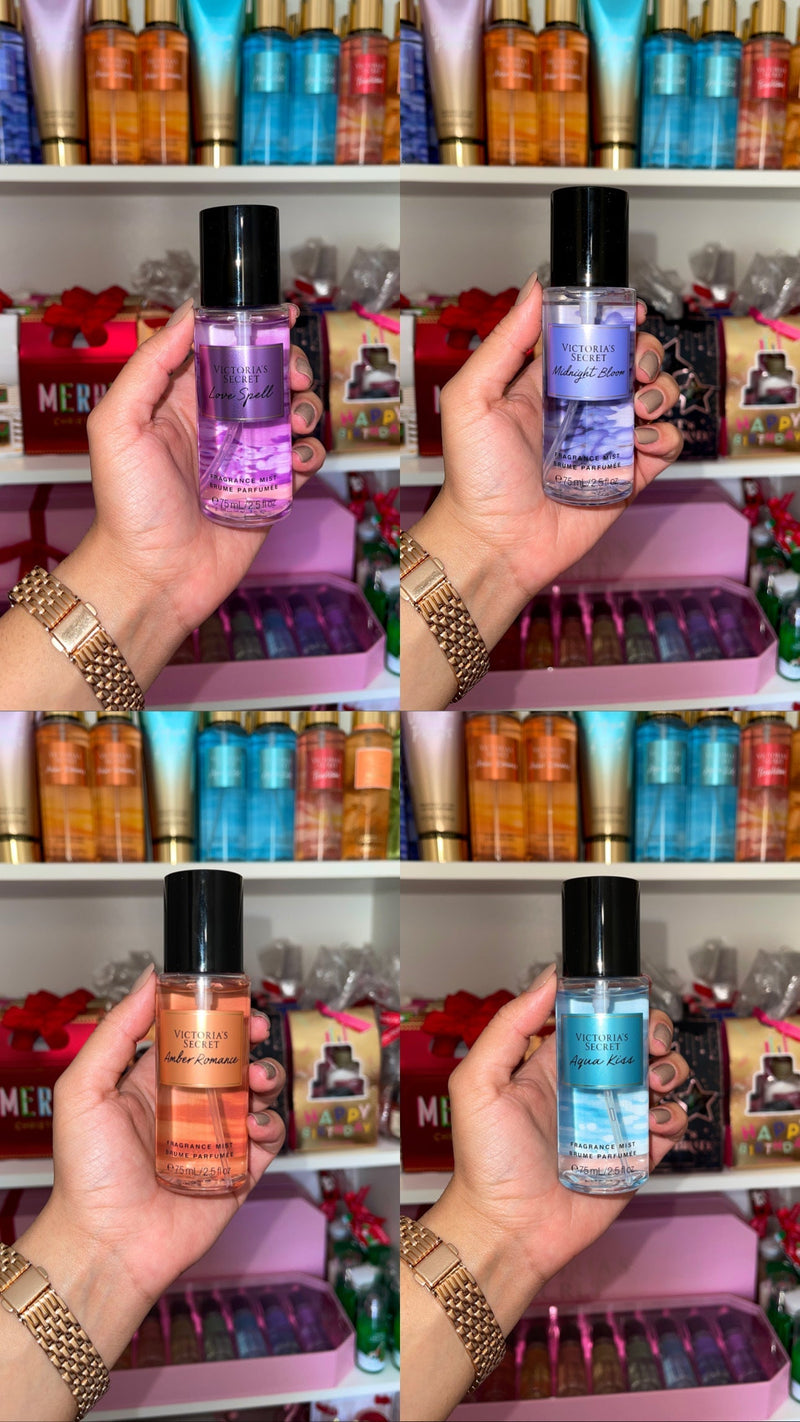 Kit Ultimate 12 Body Splash Victoria's Secret 75ML - Edição Limitada